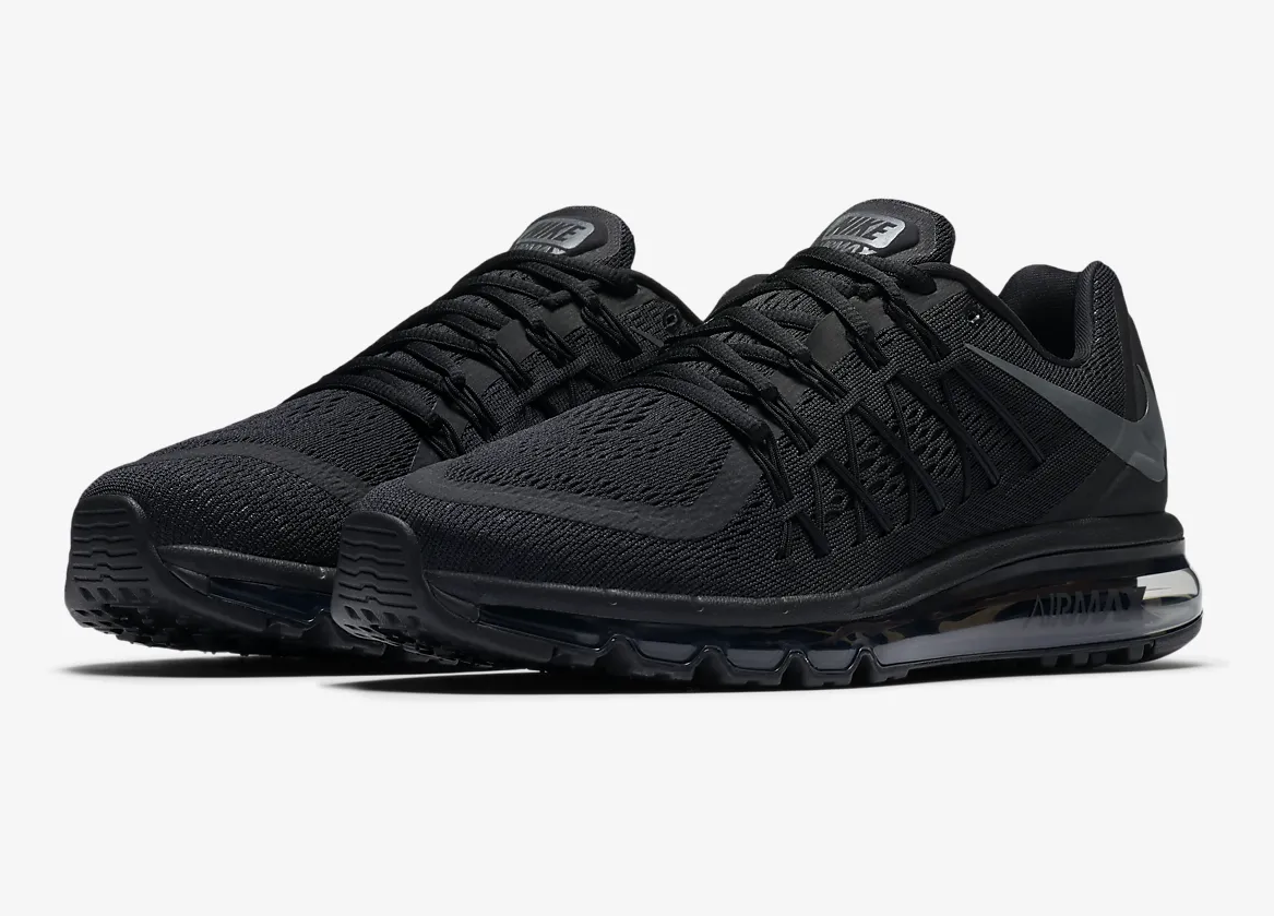 all black nike air max 2015